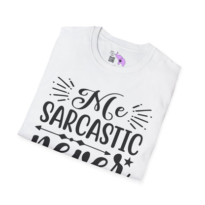 Me Sarcastic Never Adult T-shirt