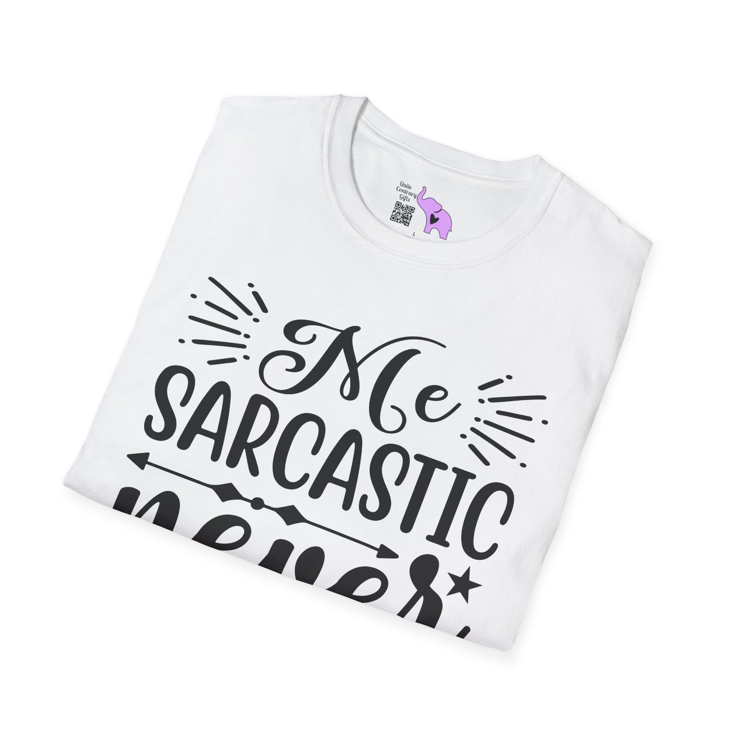Me Sarcastic Never Adult T-shirt