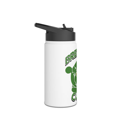 Brenham Cubs w/Mascot Stainless Steel Water Bottle