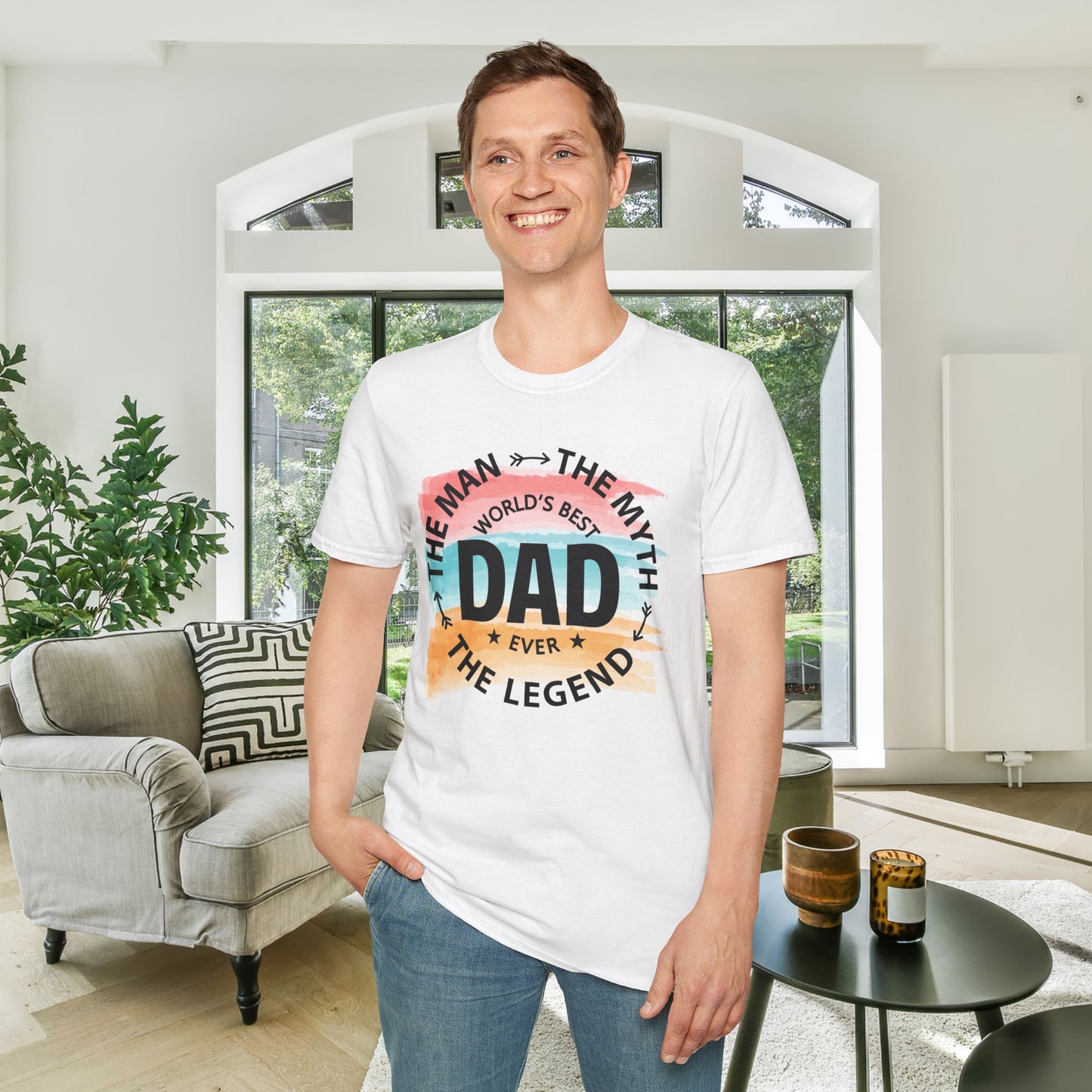 World's Best Dad Ever Adult Unisex Tshirt