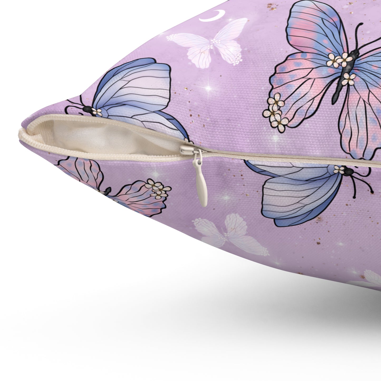Pastel Wing Parade Throw Pillow