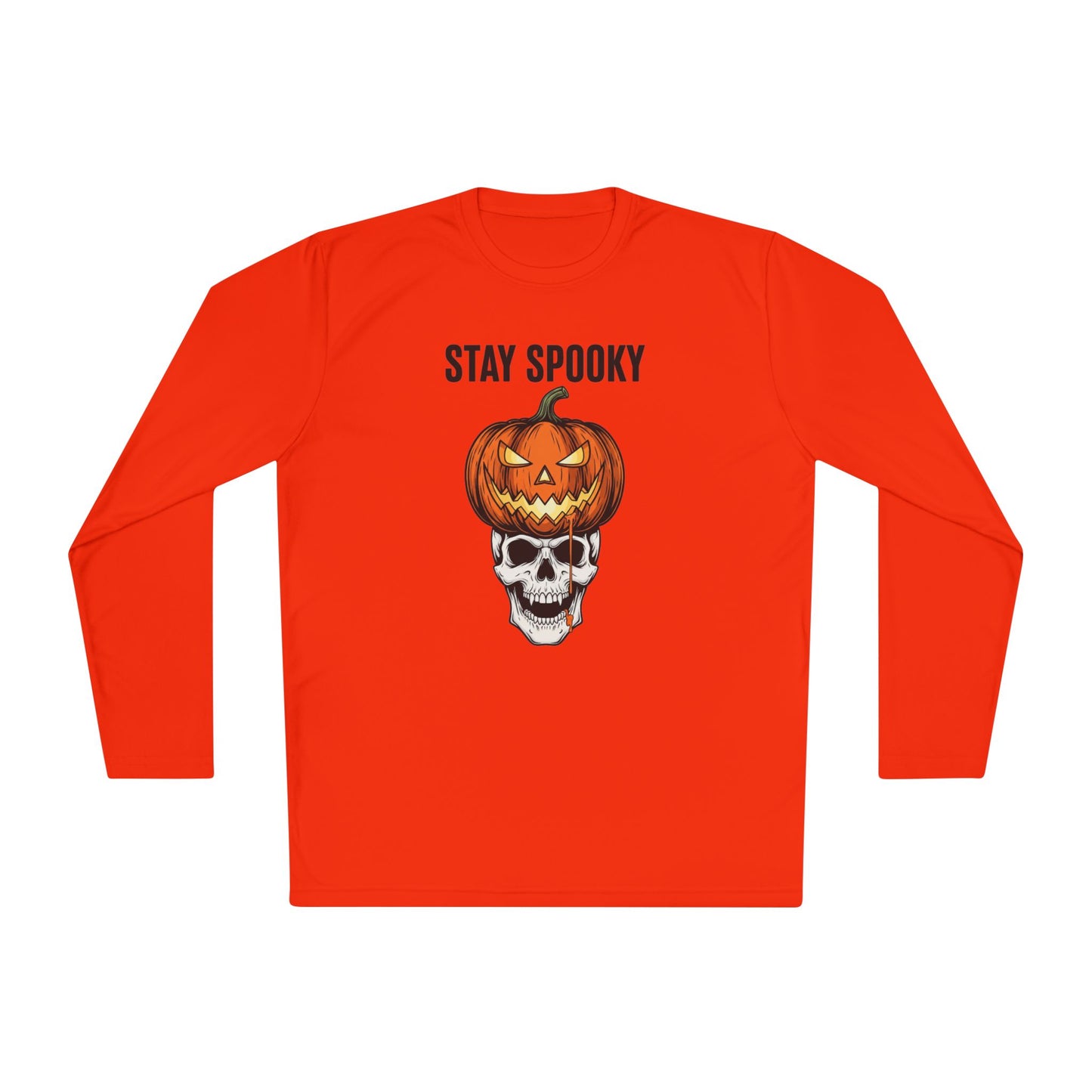 Stay Spooky (Pumpkin/Skull) Adult Long Sleeve Tee