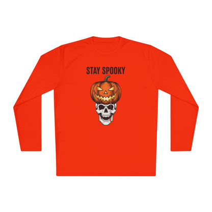 Stay Spooky (Pumpkin/Skull) Adult Long Sleeve Tee