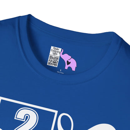 Vertical Class of 2027 Senior Adult T-shirt