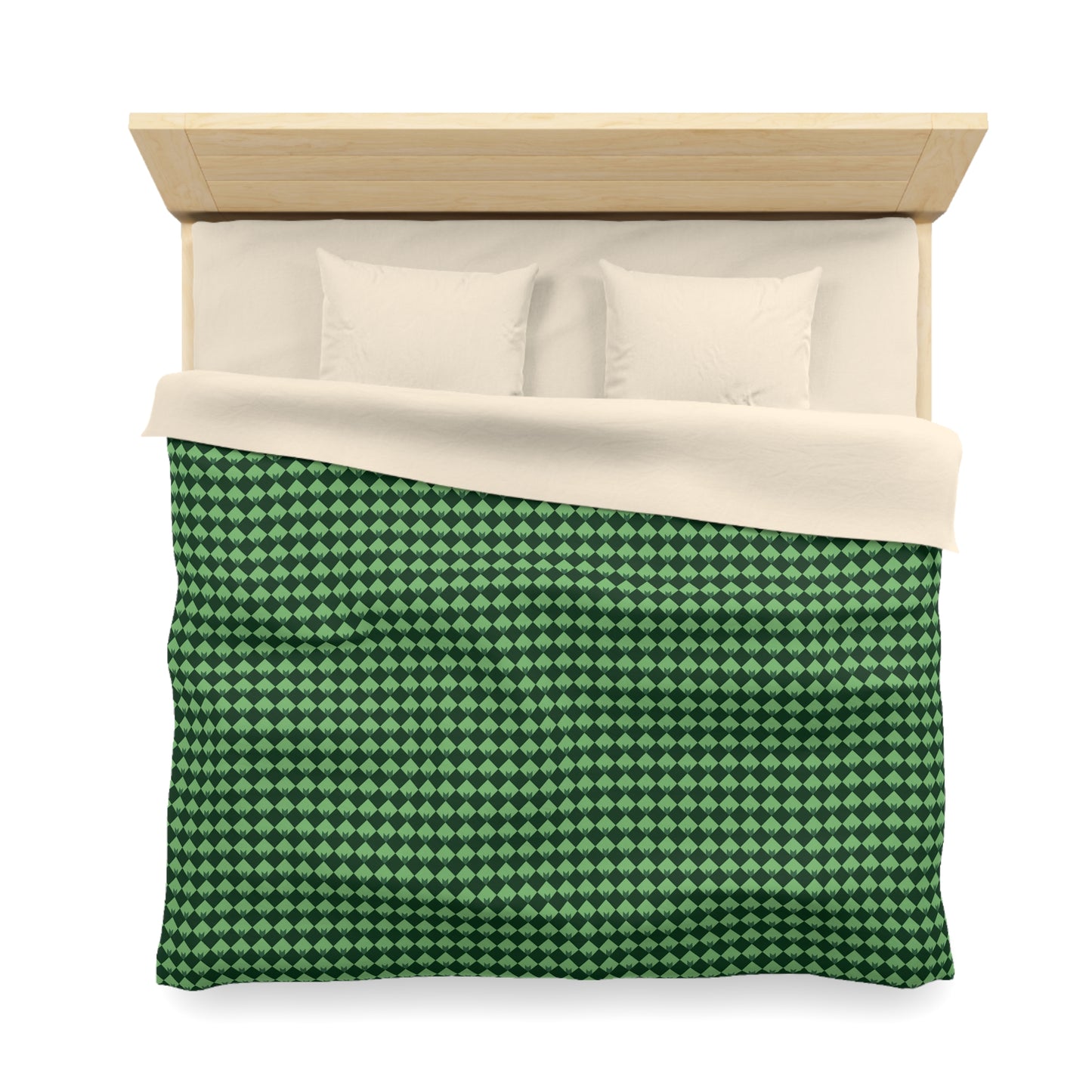 Diamond Bloom- Spruce & Sage Duvet Bedding Set