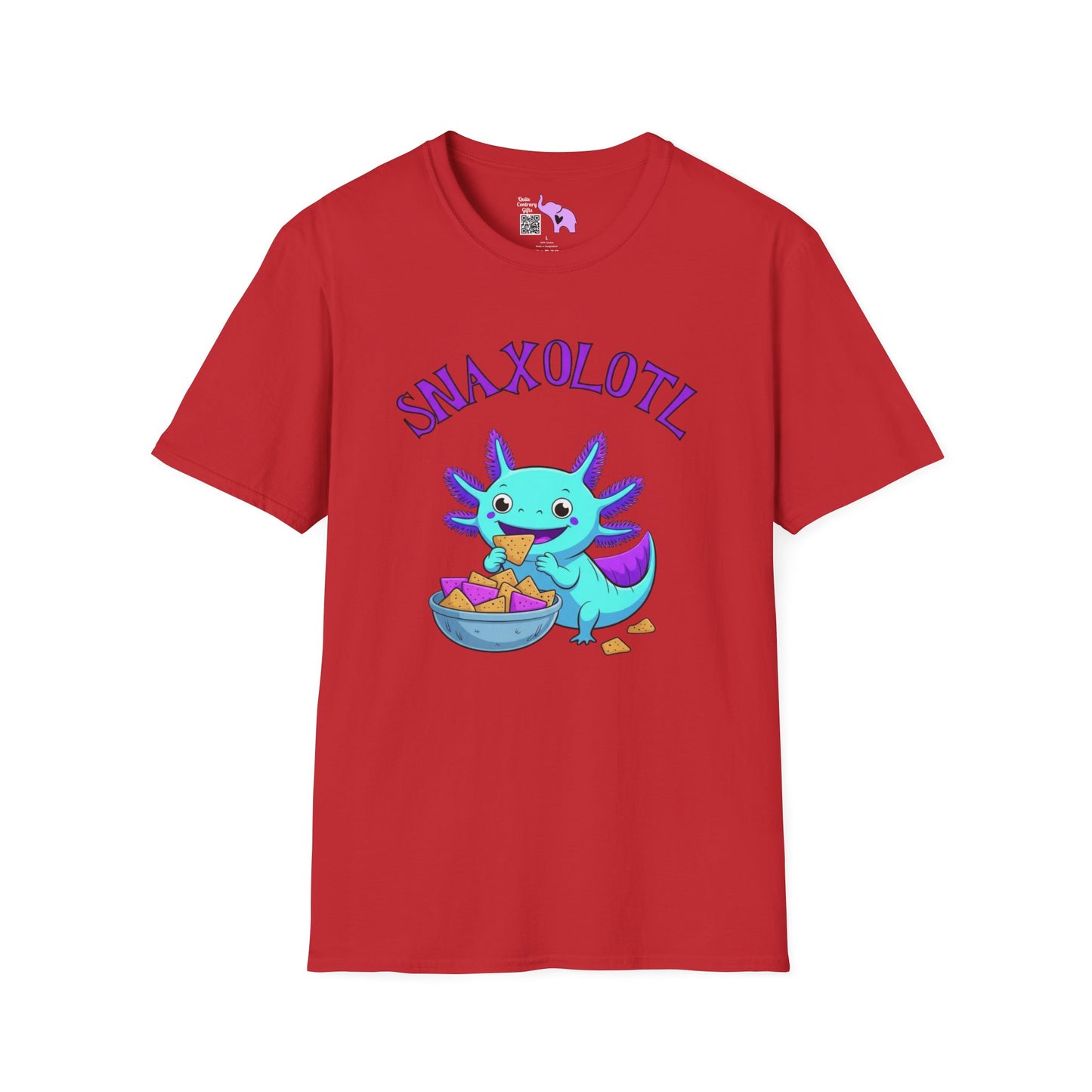 Snaxolotl Adult T-shirt