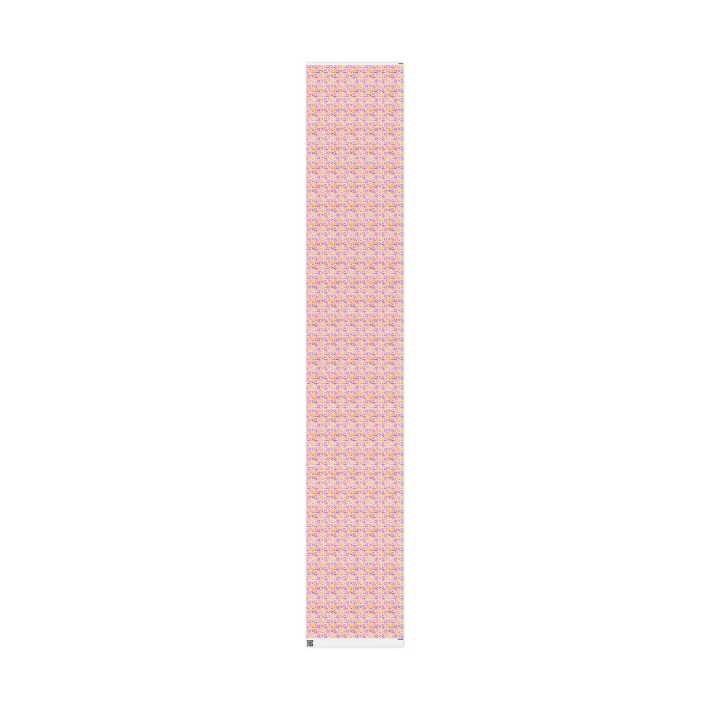 Peach Sorbet Camo Wrapping Paper