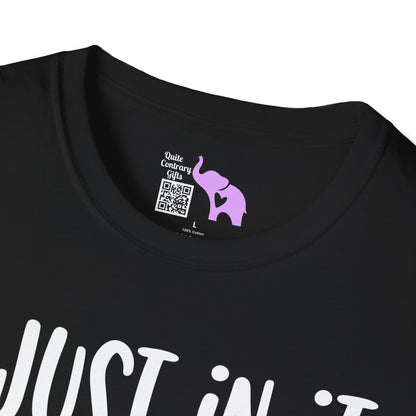 Just In It For The Parking (Wheelchair User) Adult T-shirt