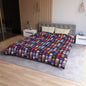 Monster Mash Up Microfiber Duvet Cover