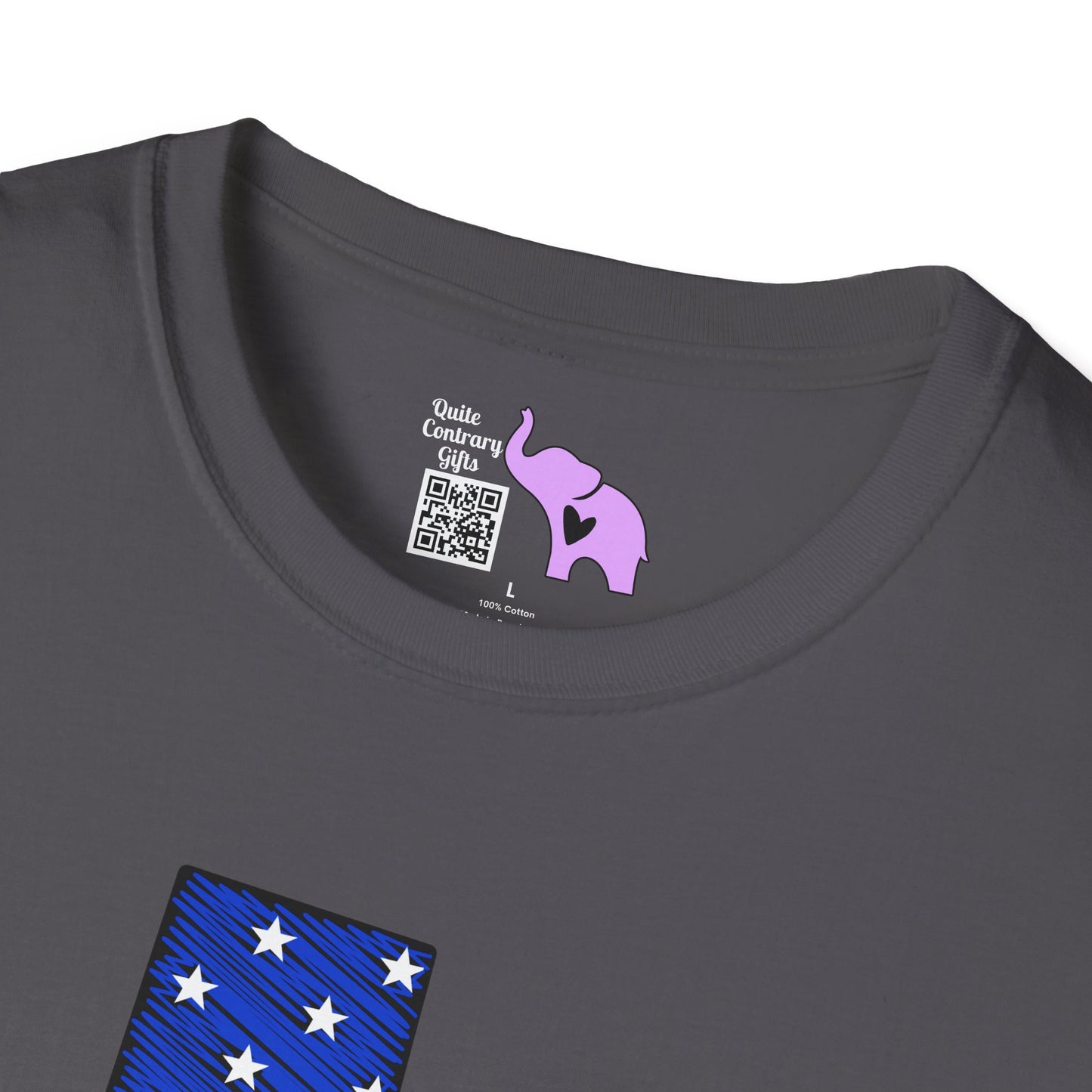 Texas American Flag 2 Adult T-shirt