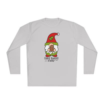 Cookie Baking Crew Gnome Adult Long Sleeve Tee