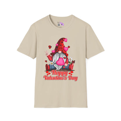 Happy Valentine's Day Gnome Adult T-shirt