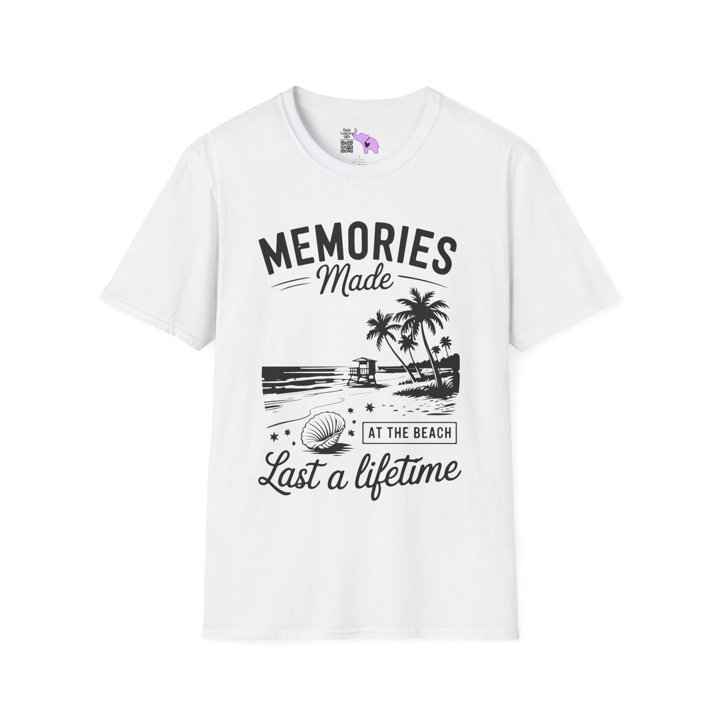 Memories Made at the Beach Last A Lifetime Adult T-shirt