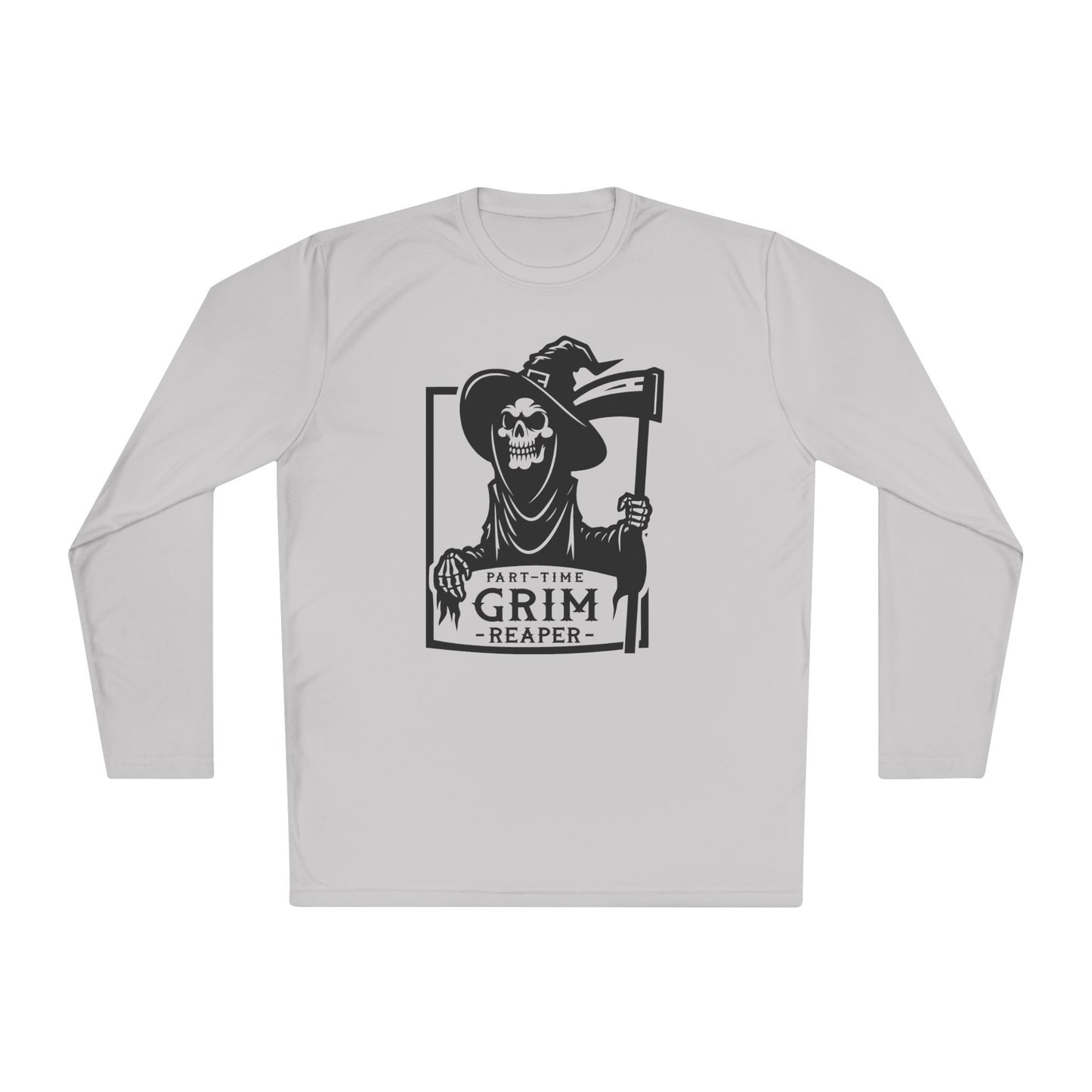 Part-Time Grim Reaper Adult Long Sleeve Tee