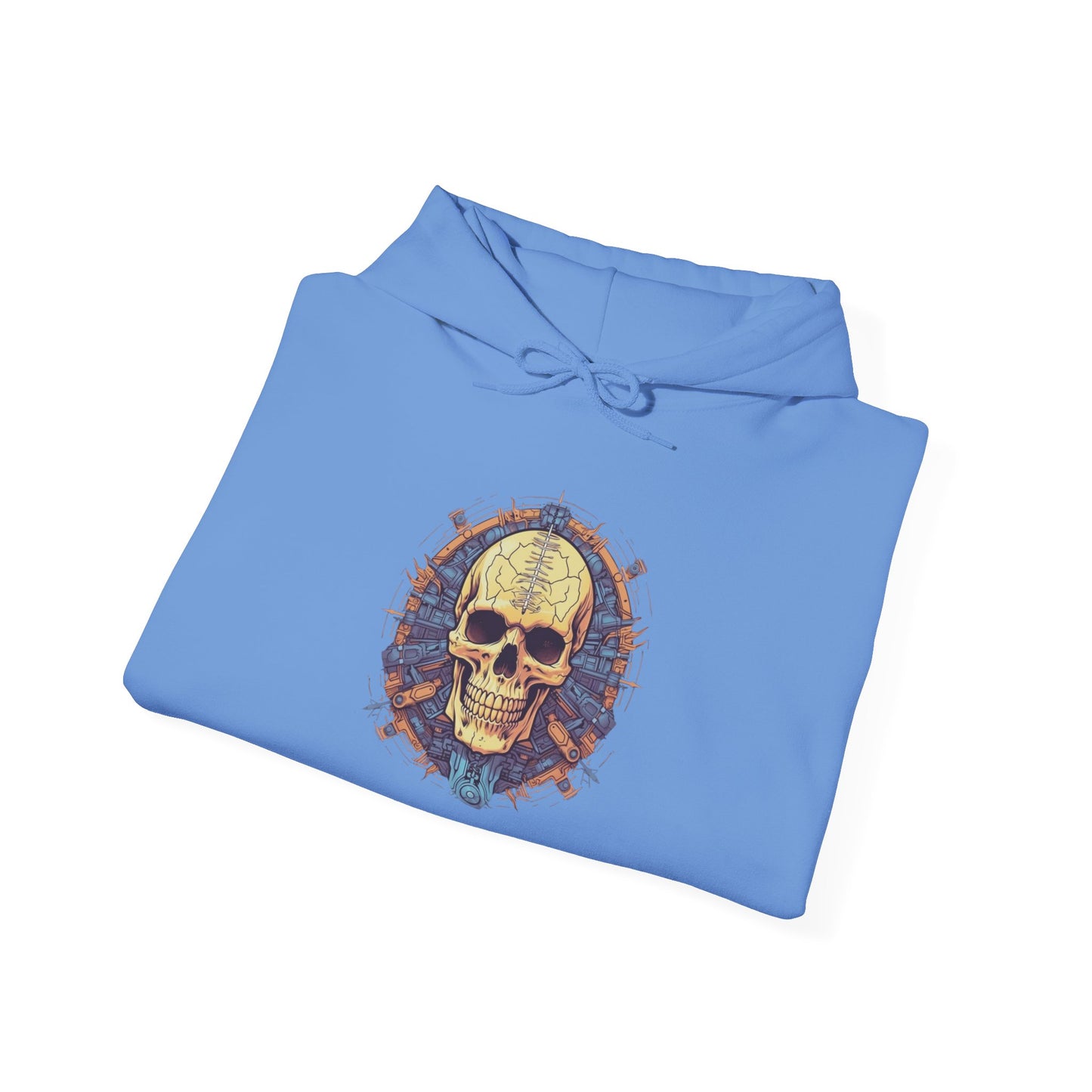 Creepy Skull 3 Heavy Blend™ Hooded Sweatshirt