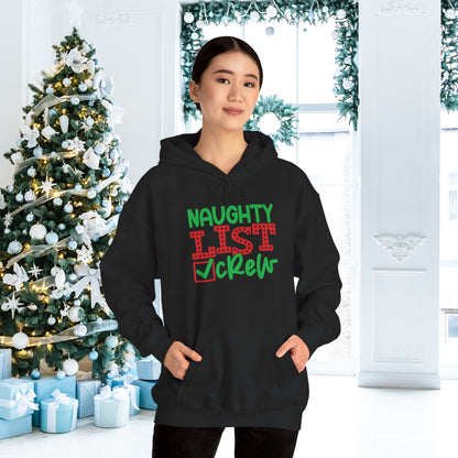 Naughty List Crew Adult Heavy Blend™ Hooded Sweatshirt
