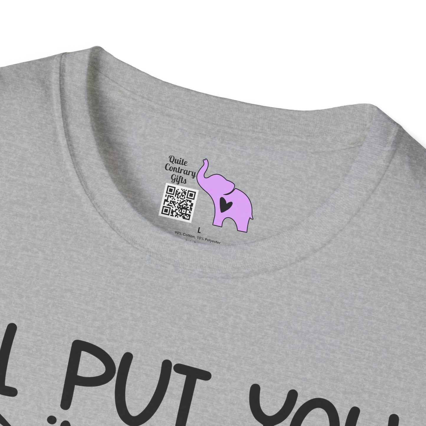 Don't Test Me Adult T-shirt