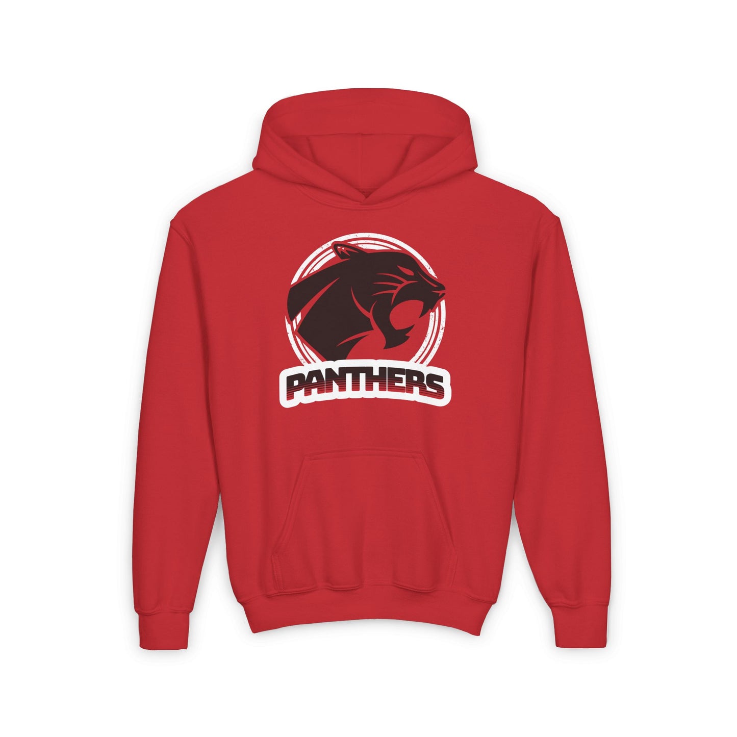 Panthers Circle Youth Heavy Blend Hoodie