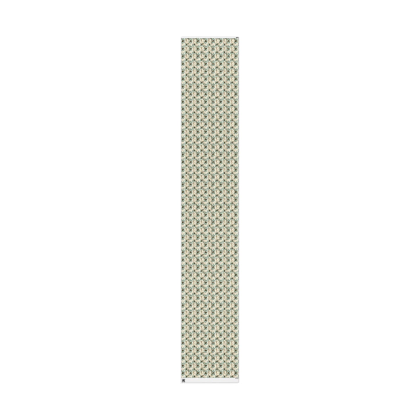 Rustic Teal Daisy Wrapping Paper