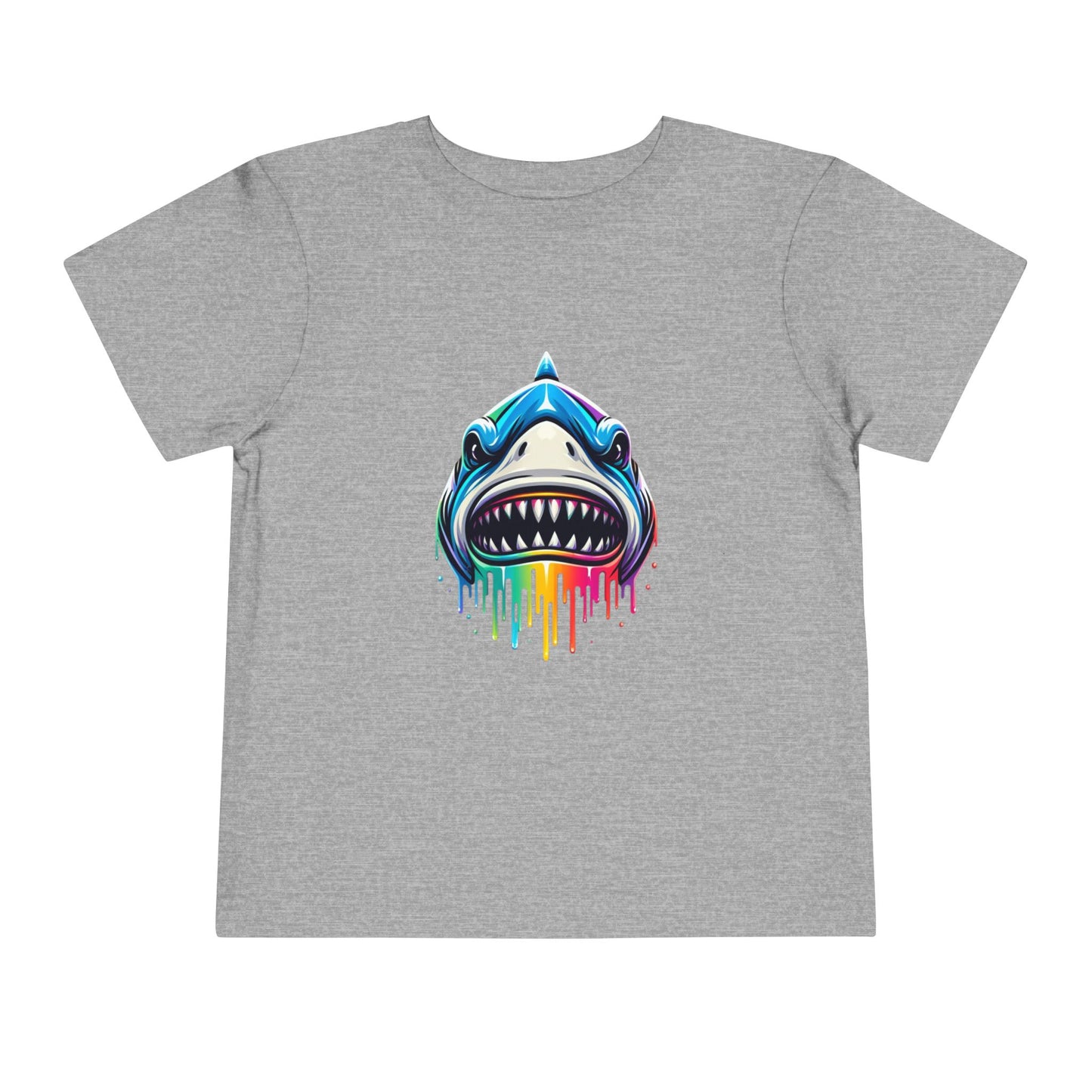 Colorful Shark Toddler Tee