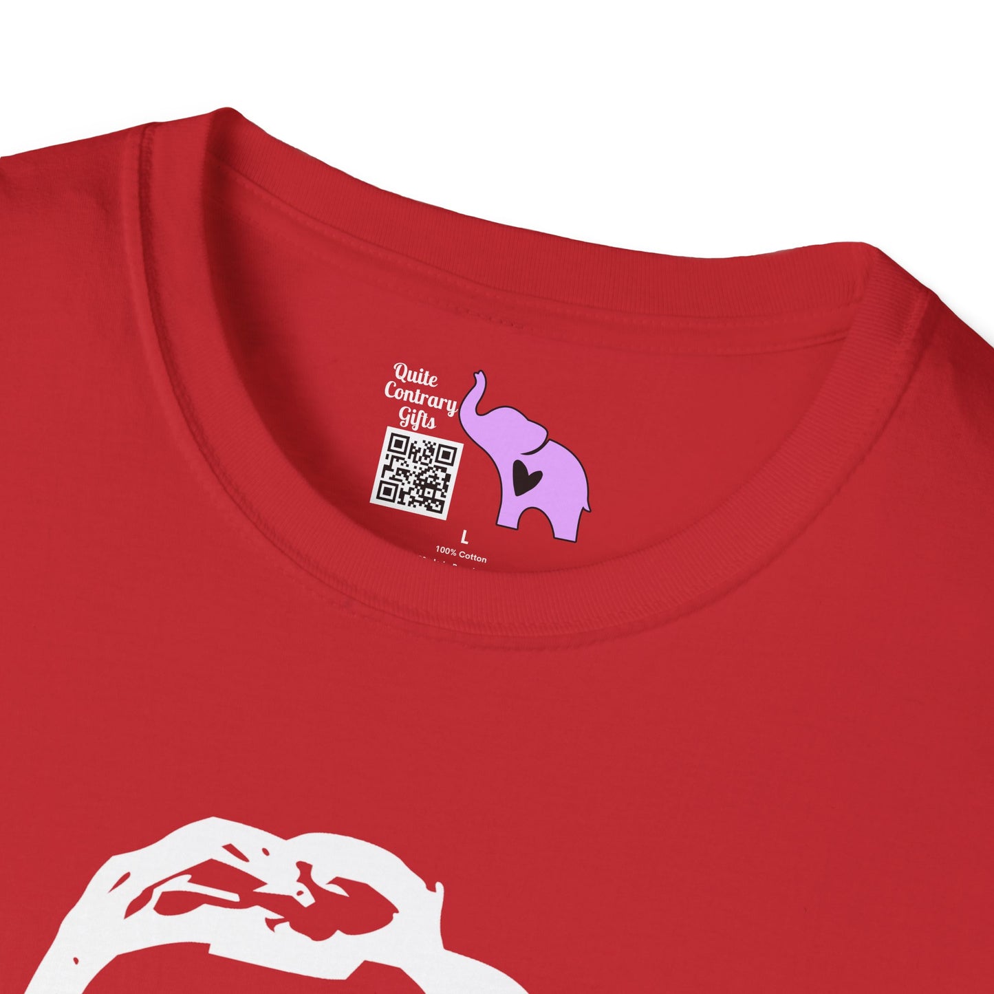 Abraham Lincoln w/Flag Sunglasses Adult T-shirt