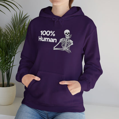 100% Human Skeleton Heavy Blend™ Hooded Sweatshirt