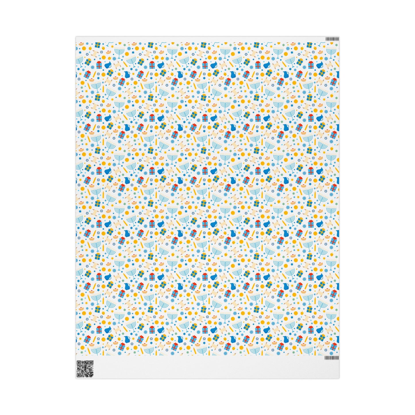 Blessings & Light Hanukkah Wrapping Paper