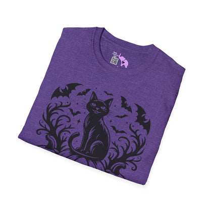 Whiskers at Witching Hour Adult T-shirt