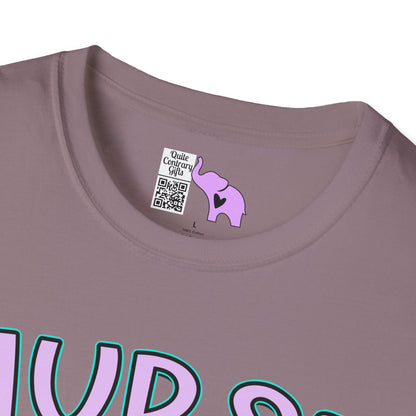 Nurse (Ribs & Flowers) Adult T-shirt