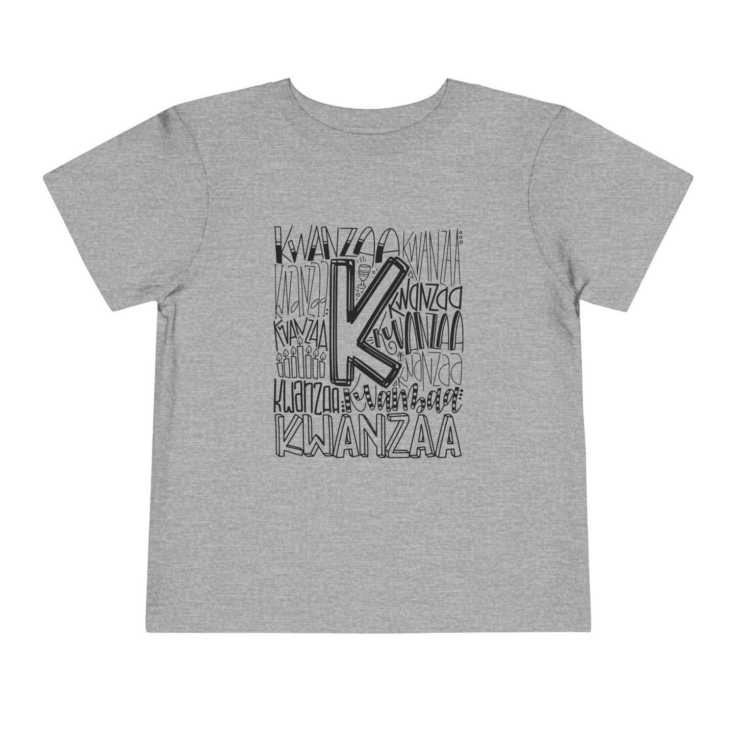 Kwanzaa Wordcloud Toddler Tee