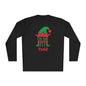 I'm The Grandpa Elf Personalized Adult Long Sleeve Tee
