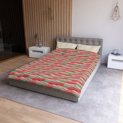 Cherry Lane Microfiber Duvet Cover