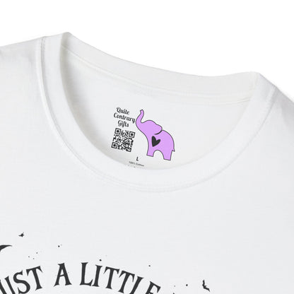 Just A Little Ray of Pitch Black (Crescent Moon) Adult T-shirt