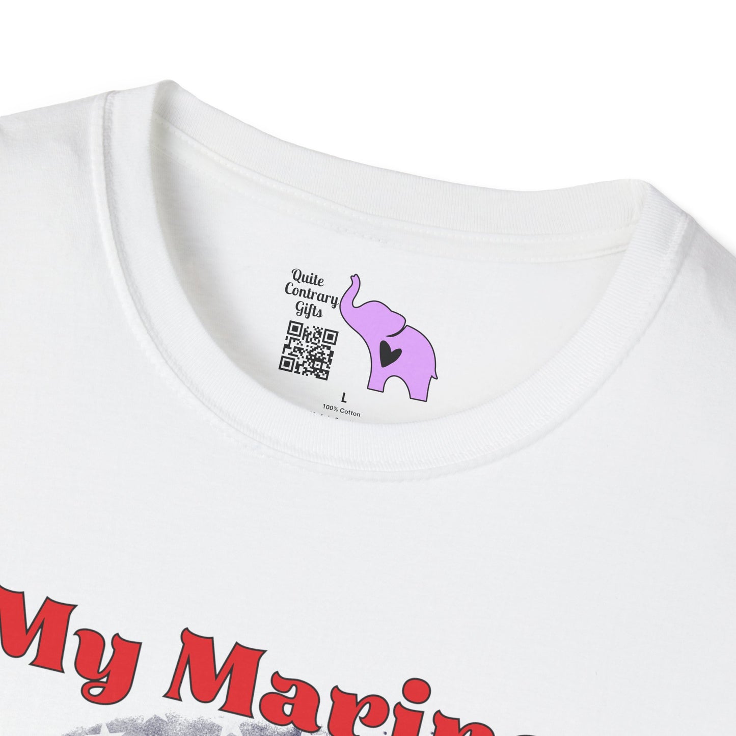 My Marine My Daughter (Dad) Adult T-shirt