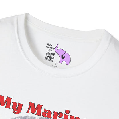 My Marine My Daughter (Dad) Adult T-shirt