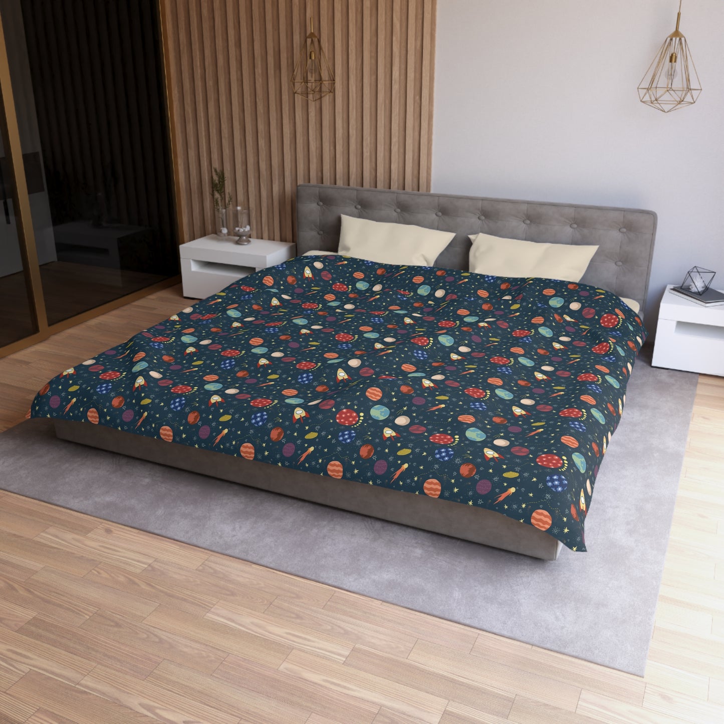 Space Buddies Microfiber Duvet Cover
