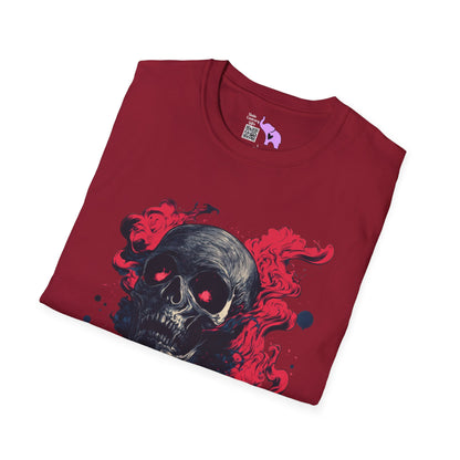Creepy Skull 2 Adult T-shirt