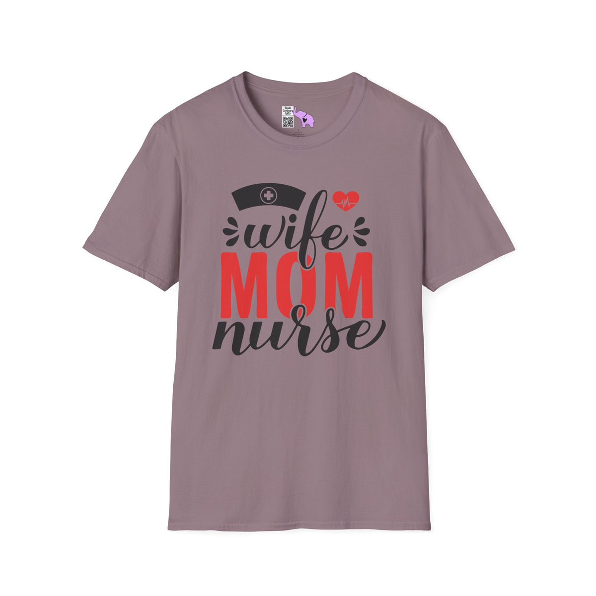 Wife Mom Nurse Adult T-shirt