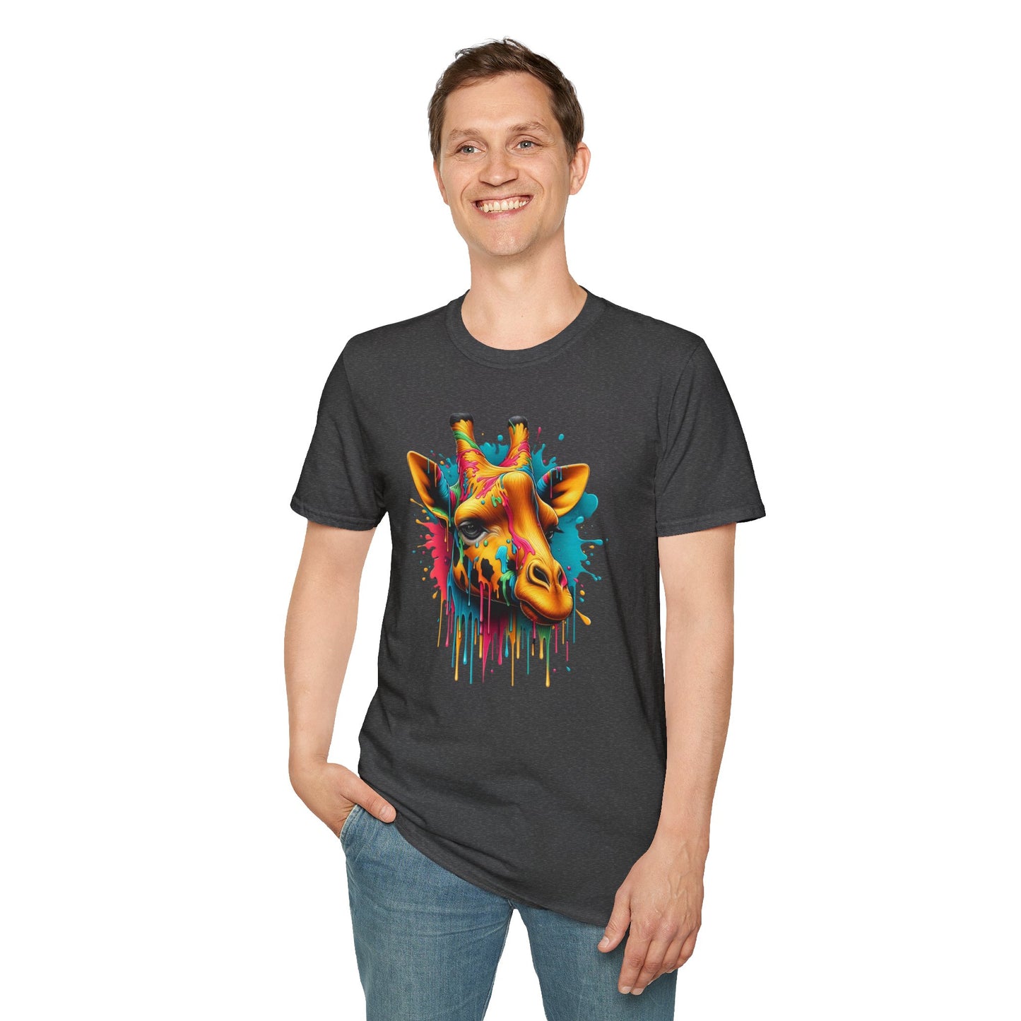 Colorful Giraffe T-shirt