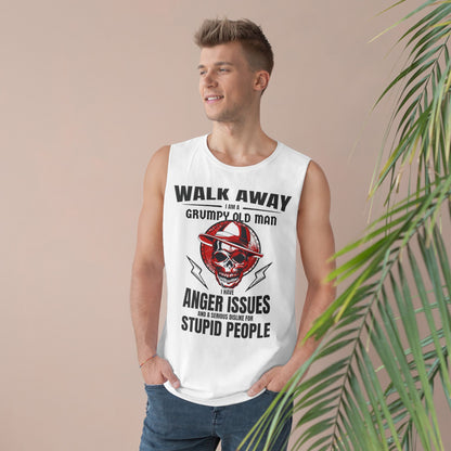 Walk Away I Am A Grumpy Old Man... Tank Top