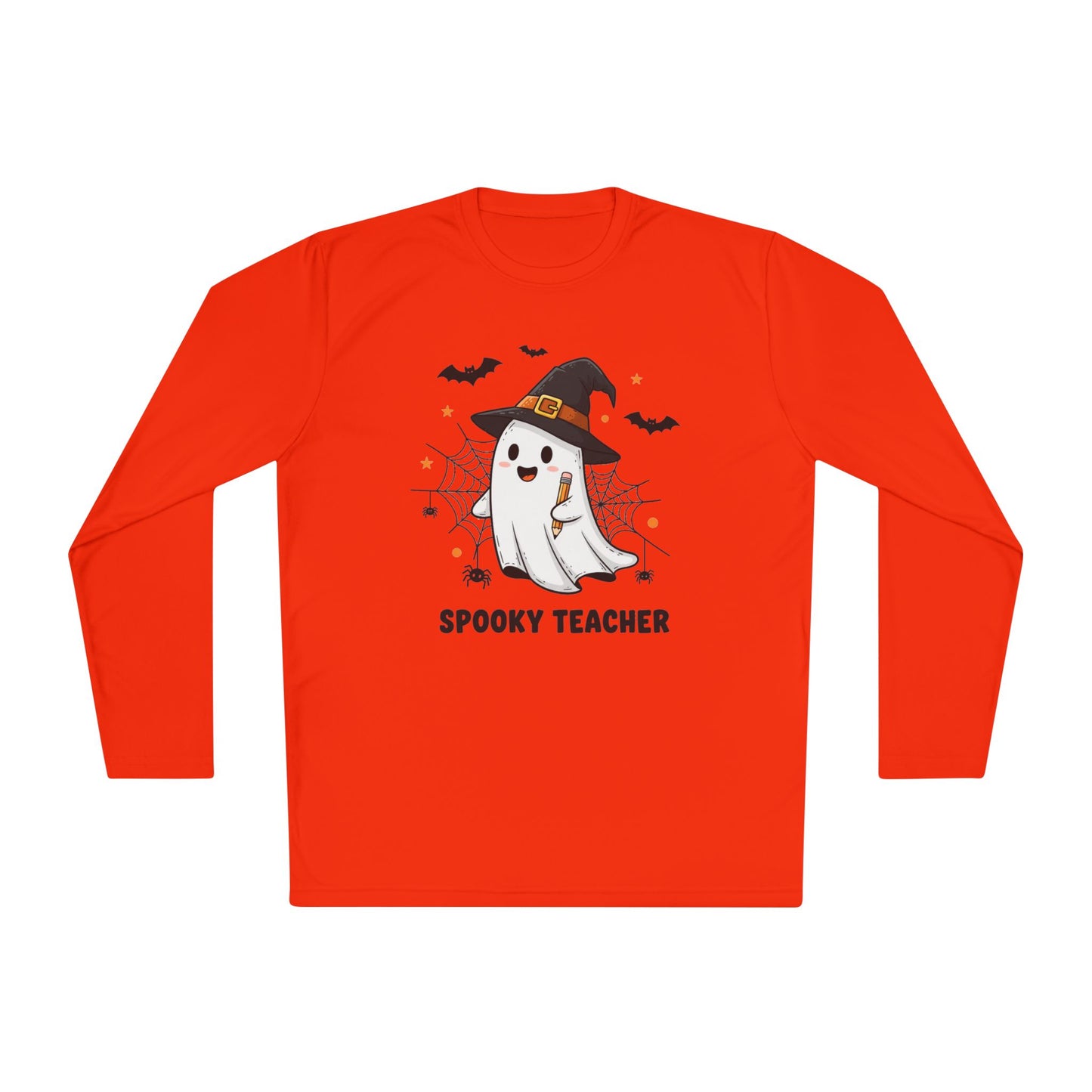 Spooky Teacher Adult Long Sleeve Tee