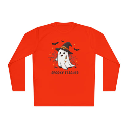 Spooky Teacher Adult Long Sleeve Tee