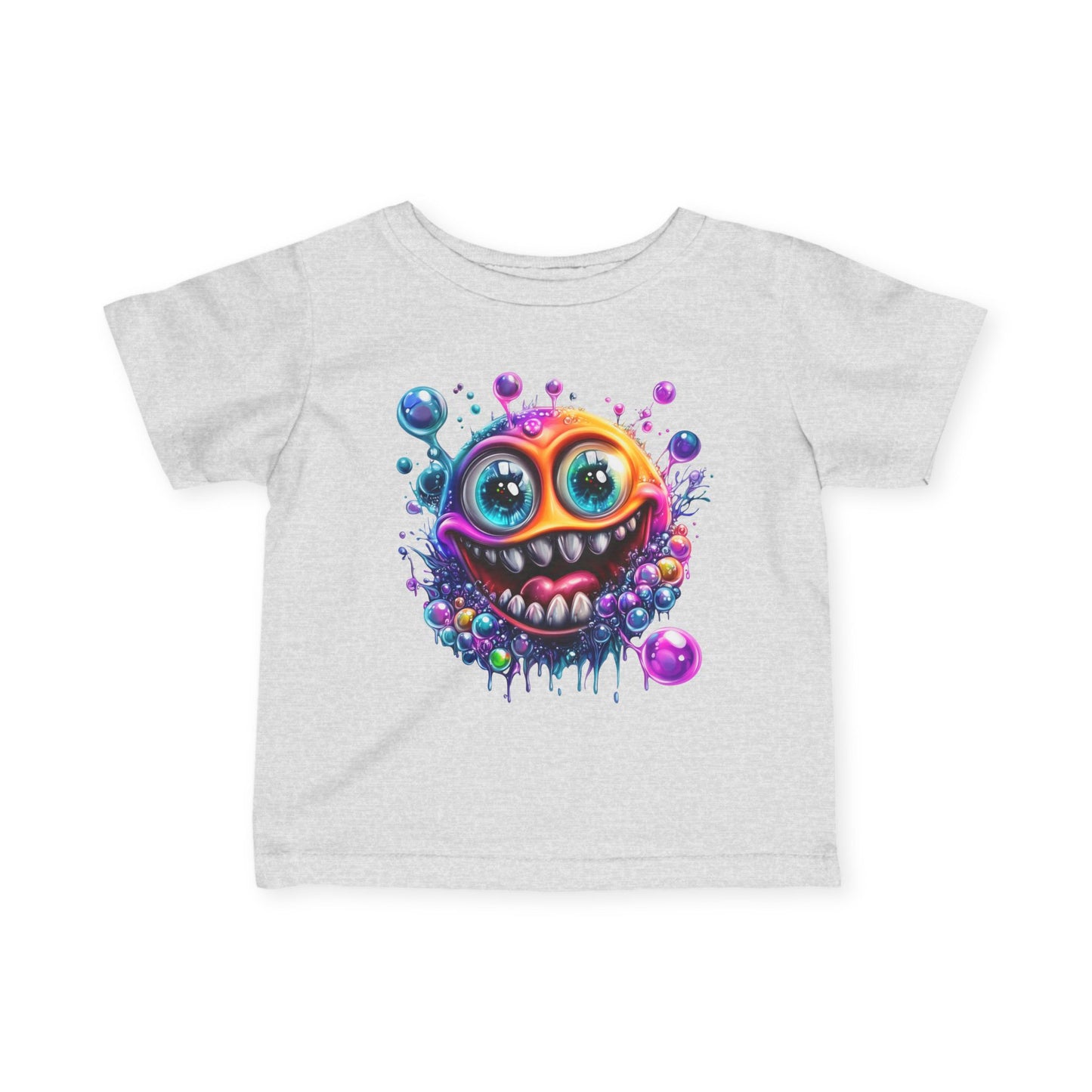 Bubbly Monster Infant Soft T-Shirt