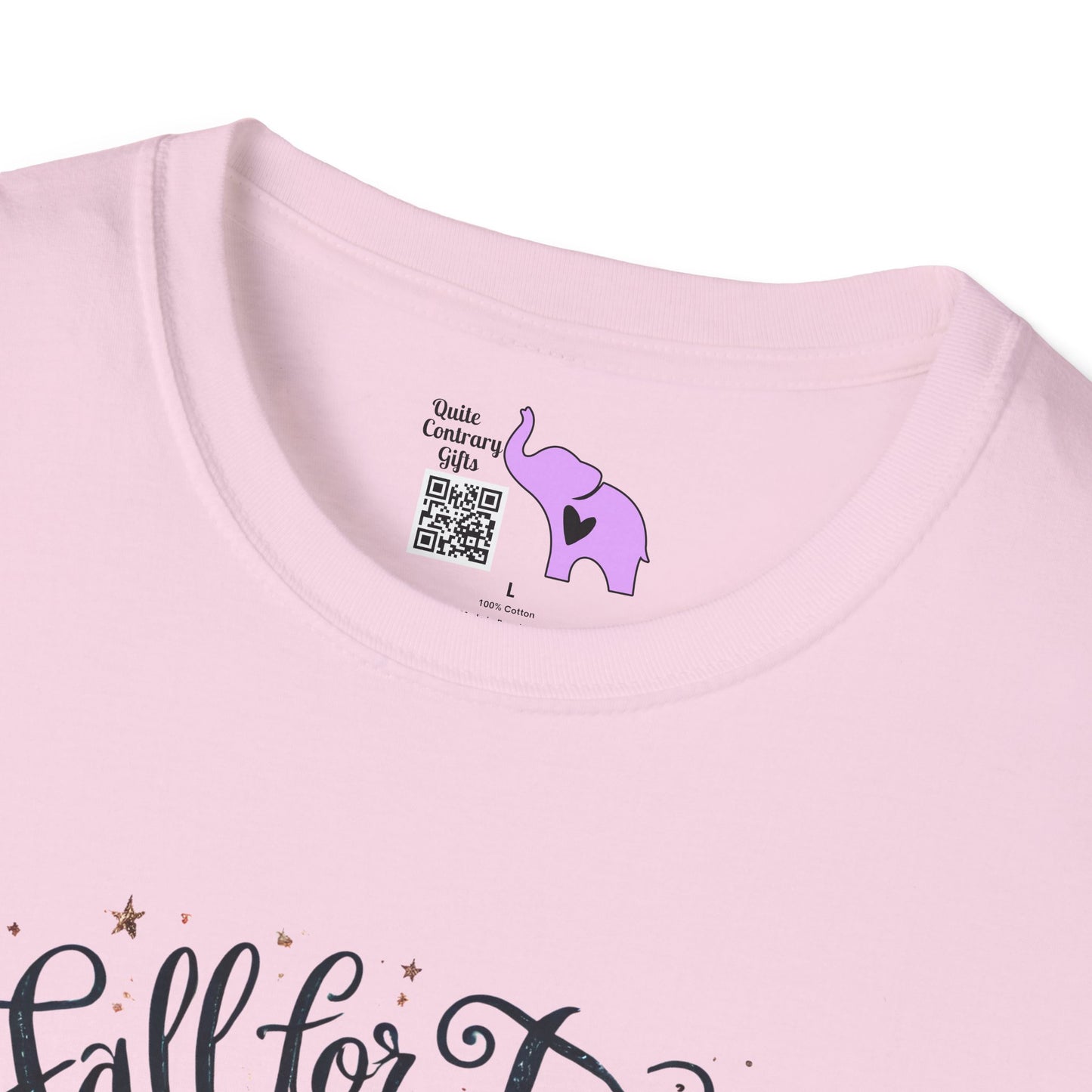 Fall For Jesus He Never Leaves Adult T-shirt