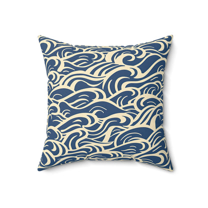 Ebb & Flow Dreams Throw Pillow