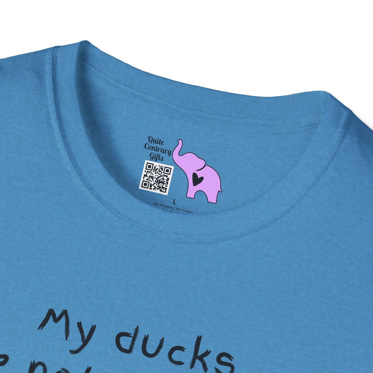 My Ducks Are Not In a Row Adult T-shirt