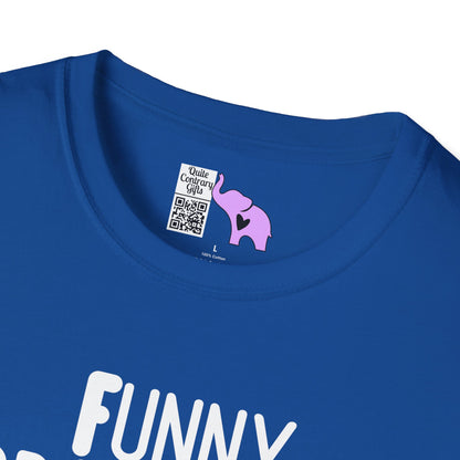 Father-Funny, Brave, Strong, Handsome, Protective, Friend Adult T-shirt
