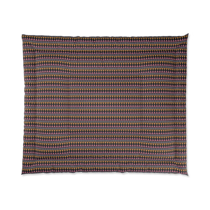 Midnight Clay Cairn Stripes Basic Bedding Set