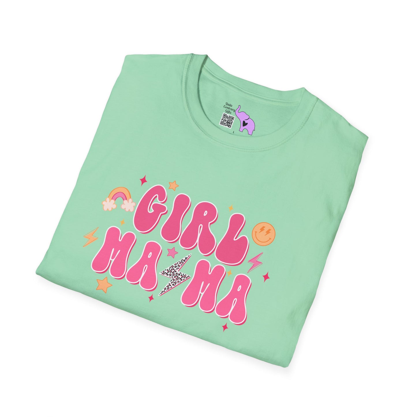 Girl Mama Adult T-shirt