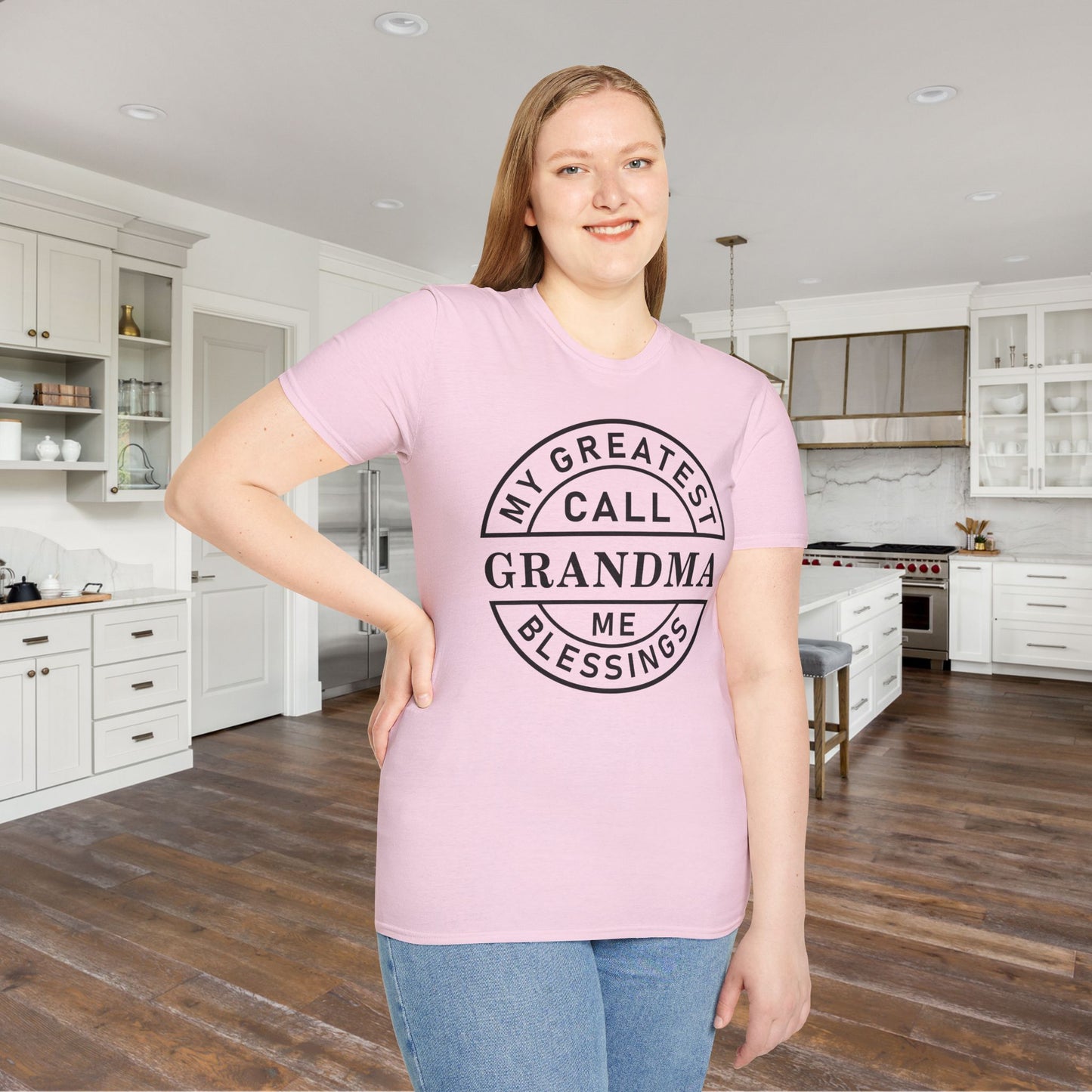 My Greatest Blessings Call Me Grandma Adult T-shirt